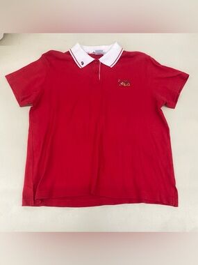 Large Winnie the Pooh embroidered polo shirt